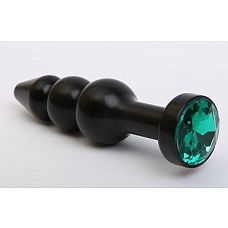 <strong>Чёрная анальная ёлочка с зеленым кристаллом - 11,2 см.</strong> <br />
Анальная пробка брутального черного цвета с ярким кристаллом внесет разнообразие в вашу интимную жизнь.<div class="charTableblock"><div><span>Длина, см</span>: 11.20</div><div><span>Диаметр, см</span>: 2.90</div><div><span>Материал</span>: металл</div><div><span>Длина, см</span>: 9-12</div><div><span>Диаметр, см</span>: 2</div></div> Чёрная анальная ёлочка с зеленым кристаллом - 11,2 см.
Анальная пробка брутального черного цвета с ярким кристаллом внесет разнообразие в вашу интимную жизнь.