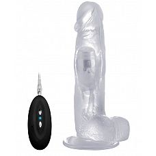  - Vibrating Realistic Cock 8  With Scrotum - 20 . 
 - Vibrating Realistic Cock 8  With Scrotum.