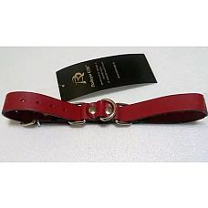 <strong>Красные ременные наручники с полукольцом</strong> <br />
Ременная полоса из красной натуральной кожи с полукольцом в виде «восьмерки», с подвижной фиксацией.<div class="charTableblock"><div><span>Материал</span>: кожа</div><div><span>Производитель</span>: Подиум, Россия</div></div> Красные ременные наручники с полукольцом 
Ременная полоса из красной натуральной кожи с полукольцом в виде «восьмерки», с подвижной фиксацией.