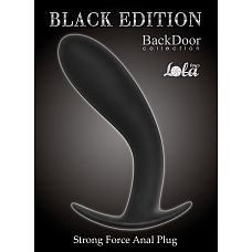   Strong Force Anal Plug Black 4215-01Lola 
