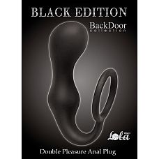      Double Pleasure Anal Plug Black 4217-01Lola 
