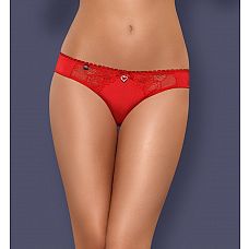 <strong>Трусики Heartina с кружевами и подвеской-сердечком</strong> <br />
Трусики из стрейч-атласного кружева, спереди трусики украшены подвеской со стразами в форме сердечка.<div class="charTableblock"><div><span>Размер</span>: S (42-44); M (44-46)</div><div><span>Цвет</span>: красный, розовый</div><div><span>Производитель</span>: Obsessive, Польша</div><div><span>В наличии</span>: S-M, красный</div></div> Трусики Heartina с кружевами и подвеской-сердечком 
Трусики из стрейч-атласного кружева, спереди трусики украшены подвеской со стразами в форме сердечка.