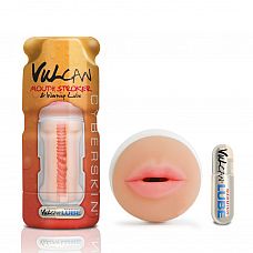 - Cyberskin Vulcan Mouth Stroker with Warming Lube 
     ,     .
