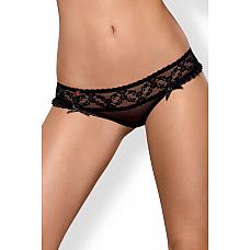 <strong>Очаровательные трусики с рюшами и подвеской сзади</strong> <br />
Очаровательные трусики с рюшами и подвеской сзади.<div class="charTableblock"><div><span>Размер</span>: S (42-44); M (44-46)</div><div><span>Цвет</span>: черный</div><div><span>Производитель</span>: Obsessive, Польша</div><div><span>В наличии</span>: S-M, черный</div></div> Очаровательные трусики с рюшами и подвеской сзади 
Очаровательные трусики с рюшами и подвеской сзади.