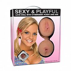 - Sexy   Playful Inflatable Love Doll with CyberSkin Pussy and Ass 
- Sexy   Playful Inflatable Love Doll with CyberSkin Pussy and Ass.