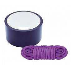    BONDX BONDAGE RIBBON   LOVE ROPE PURPLE 
   BONDX BONDAGE RIBBON   LOVE ROPE PURPLE.