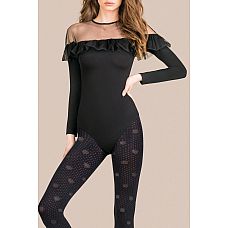 <strong>Фантазийные колготки Ellen с вензелями и точками</strong> <br />
Фантазийные колготки Ellen с вензелями и точками.<div class="charTableblock"><div><span>Размер</span>: S (42-44); M (44-46); L (46-48)</div><div><span>Цвет</span>: черный</div><div><span>В наличии</span>: 2 размер, черный; 3 размер, черный; 4 размер, черный</div></div> Фантазийные колготки Ellen с вензелями и точками 
Фантазийные колготки Ellen с вензелями и точками.