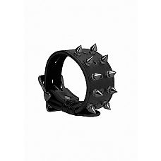  Ouch! Skulls and Bones Black Spikes SH-OU284BLK 

