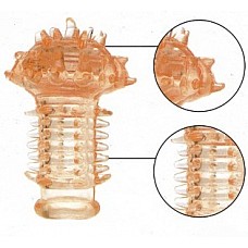 <strong>Насадка на палец для стимуляции клитора </strong> <br />
Насадка для пениса, которая доставит удовольствие обоим партнерам! Тонкое плетение насадки будет нежно массировать член мужчины, усики и шипики доставят умопомрачительное удовольствие партнерше, а тельце насадки увеличит мужское достоинство. <div class="charTableblock"><div><span>Материал</span>: силикон</div><div><span>Производитель</span>: Sextoy 2011, Китай</div></div> Насадка на палец для стимуляции клитора
Насадка для пениса, которая доставит удовольствие обоим партнерам! Тонкое плетение насадки будет нежно массировать член мужчины, усики и шипики доставят умопомрачительное удовольствие партнерше, а тельце насадки увеличит мужское достоинство.