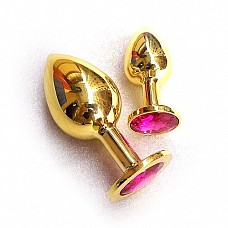   Butt Plug Gold Large Ruby 
  Butt Plug Gold Ruby.