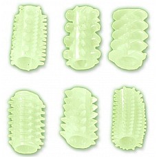 <strong>Набор из 6 прозрачных насадок (Toyfa 888100-10)</strong> <br />
Набор из 6 прозрачных насадок с различным рельефом для стимуляции предвагинальной зоны и влагалища.<div class="charTableblock"> </div> Набор из 6 прозрачных насадок (Toyfa 888100-10)
Набор из 6 прозрачных насадок с различным рельефом для стимуляции предвагинальной зоны и влагалища.