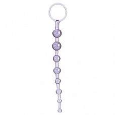 <strong>Анальная цепочка фиолетовая</strong> <br />
Анальная цепочка из фиолетового прозрачного ПВХ с кольцом. Длина цепочки 21 см, диаметр от 1 см до 2 см.<div class="charTableblock"><div><span>Длина, см</span>: 21</div><div><span>Диаметр, см</span>: 2</div><div><span>Материал</span>: ПВХ (PVC)</div><div><span>Цвет</span>: другой</div><div><span>Особенности</span>: цепочки, бусы</div><div><span>Длина, см</span>: 21-24</div><div><span>Диаметр, см</span>: 2</div></div> Анальная цепочка фиолетовая 
Анальная цепочка из фиолетового прозрачного ПВХ с кольцом. Длина цепочки 21 см, диаметр от 1 см до 2 см.