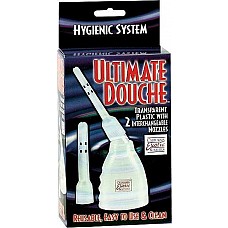 <strong>Набор для спринцевания Ultimate Douche</strong> <br />
Набор для интимной гигиены.<div class="charTableblock"> </div> Набор для спринцевания Ultimate Douche
Набор для интимной гигиены.