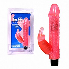    Knobbly Wobbly Rabbit-Cottontail Pink 
           .