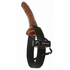  FF 10" CHOCOLATE DREAM HOLL VIBRO 394700PD 
  ,  -   " Strap-On"  .