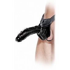    Hollow Strap-On Black 
 SIZE QUEEN HOLLOW STRAP ON.