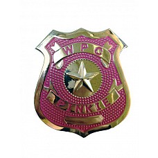  Police Badge pink 
 Police Badge pink