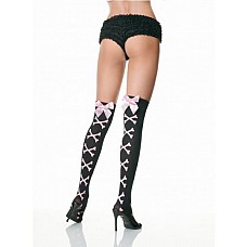 <strong>Чулки Пират с костями</strong> <br />
Черные чулки с косточками
<div class="charTableblock"><div><span>Размер</span>: S (42-44); M (44-46); L (46-48)</div><div><span>Цвет</span>: черный</div><div><span>Производитель</span>: Temptlife, Китай</div><div><span>В наличии</span>: S-M-L, черный с розовым</div></div> Чулки Пират с костями 
Черные чулки с косточками