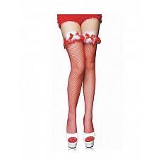 <strong>Чулки Снегурочки в сетку</strong> <br />
Чулки новогодние на резинке в мелкую сетку с бантами и бубенчиками 
<div class="charTableblock"><div><span>Размер</span>: S (42-44); M (44-46); L (46-48)</div><div><span>Цвет</span>: красный, розовый</div><div><span>Производитель</span>: Temptlife, Китай</div><div><span>В наличии</span>: S-M-L, красный</div></div> Чулки Снегурочки в сетку 
Чулки новогодние на резинке в мелкую сетку с бантами и бубенчиками