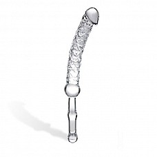 <strong>Стеклянный фаллос с длинной ручкой, 22 см</strong> <br />
Фаллос из прозрачного закаленного стекла с большой комфортной рукоятью. Длина фаллоса без рукоятки 22 см, диаметр 3 см. Рельефное тело фаллоса с рисунком-сеткой создано специально для более ярко-выраженного массажа. Крупная головка выглядит очень реалистично.<div class="charTableblock"><div><span>Производитель</span>: Glas, США</div></div> Стеклянный фаллос с длинной ручкой, 22 см
Фаллос из прозрачного закаленного стекла с большой комфортной рукоятью. Длина фаллоса без рукоятки 22 см, диаметр 3 см. Рельефное тело фаллоса с рисунком-сеткой создано специально для более ярко-выраженного массажа. Крупная головка выглядит очень реалистично.