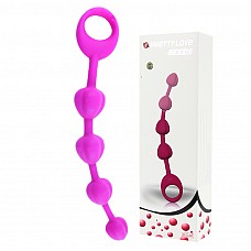 <strong>Силиконовая цепочка Classic Pretty Love Beeds BI-014214</strong> <br />
<br>Производитель: <b>Baile</b><br/><div class="charTableblock"><div><span>Длина, см</span>: 13</div><div><span>Диаметр, см</span>: 1.7</div><div><span>Материал</span>: силикон</div><div><span>Цвет</span>: красный/розовый</div><div><span>Особенности</span>: цепочки, бусы</div><div><span>Длина, см</span>: 13-16</div><div><span>Диаметр, см</span>: меньше 2</div></div> Силиконовая цепочка Classic Pretty Love Beeds BI-014214 
<br>Производитель: <b>Baile</b><br/>