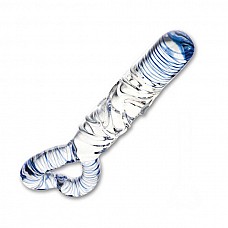 <strong>Стеклянный стимулятор с выпуклыми линиями на теле и рукоятью-сердцем, 13 см</strong> <br />
Романтичный подарок-игрушка ручной работы из прозрачного стекла. Головка и сердце-рукоять покрыты сине-белыми линями. Середина ствола стимулятора покрыта выпуклыми волнами.<div class="charTableblock"><div><span>Производитель</span>: Glas, США</div></div> Стеклянный стимулятор с выпуклыми линиями на теле и рукоятью-сердцем, 13 см
Романтичный подарок-игрушка ручной работы из прозрачного стекла. Головка и сердце-рукоять покрыты сине-белыми линями. Середина ствола стимулятора покрыта выпуклыми волнами.