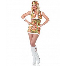   "Far Out Hippie" Leg Avenue, M/L 
    .