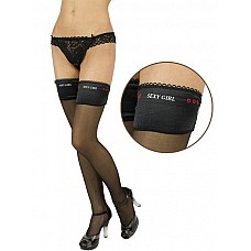 <strong>Чулочки с надписью "Sexy Girl"</strong> <br />
Чулочки с надписью "Sexy Girl"<div class="charTableblock"><div><span>Размер</span>: L (46-48)</div><div><span>Цвет</span>: черный</div><div><span>Производитель</span>: SoftLine, Польша</div></div> Чулочки с надписью "Sexy Girl" 
Чулочки с надписью "Sexy Girl"