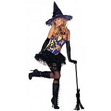 <strong>Костюм обворожительной ведьмочки</strong> <br />
<div class="charTableblock"><div><span>Размер</span>: M (44-46); L (46-48)</div><div><span>Доступные цвета и размеры</span>:  / L;<br /> / M</div></div> Костюм обворожительной ведьмочки