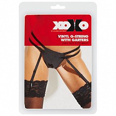 <strong>Пояс для чулок с трусиками из винила 6-1027XO</strong> <br />
Блестящие черные трусики из винила с двойным боковыми лямками, которые одновременно являются поясом для чулок.<div class="charTableblock"><div><span>Размер</span>: XS (40-42); S (42-44); M (44-46); L (46-48)</div></div> Пояс для чулок с трусиками из винила 6-1027XO
Блестящие черные трусики из винила с двойным боковыми лямками, которые одновременно являются поясом для чулок.