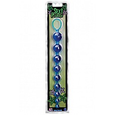 <strong>Длина - 27,9 см.Диаметр самого большого шарика № 2,7 см.</strong> <br />
Анальная цепочка Sexy Beads голубая – круглые анальные шарики различного диаметра на цепочке с прочным кольцом-держателем, изготовлены из плотного эластичного материала.<div class="charTableblock"><div><span>Длина, см</span>: 27.9</div><div><span>Диаметр, см</span>: 2.7</div><div><span>Материал</span>: пластик</div><div><span>Цвет</span>: другой</div><div><span>Особенности</span>: цепочки, бусы</div><div><span>Длина, см</span>: 25 и более</div><div><span>Диаметр, см</span>: 2</div></div> Длина - 27,9 см.Диаметр самого большого шарика № 2,7 см. 
Анальная цепочка Sexy Beads голубая – круглые анальные шарики различного диаметра на цепочке с прочным кольцом-держателем, изготовлены из плотного эластичного материала.