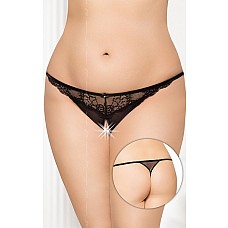 <strong>Полупрозрачные трусики-стринг с доступом</strong> <br />
Полупрозрачные трусики-стринг с доступом<div class="charTableblock"><div><span>Размер</span>: 1X (50-52); 2X (52-54); 3X (54-56)</div><div><span>Цвет</span>: черный</div><div><span>Производитель</span>: SoftLine, Польша</div><div><span>В наличии</span>: 1X-2X-3X, черный</div></div> Полупрозрачные трусики-стринг с доступом
Полупрозрачные трусики-стринг с доступом