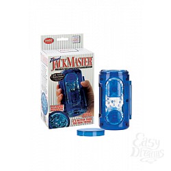 Супер-мастурбатор Travel Jackmaster гелевый голубой Супер-мастурбатор Travel Jackmaster гелевый голубой