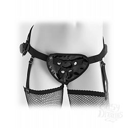 Трусики со шнуровкой - Garter Belt Harness, черные  Трусики со шнуровкой - Garter Belt Harness, черные