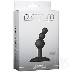   Platinum Premium Silicone - The Mini s Bubble Small - Black S 