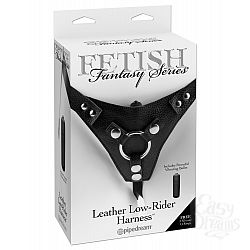  - Fetish Fantasy Series Leather Low-Rider Harness    