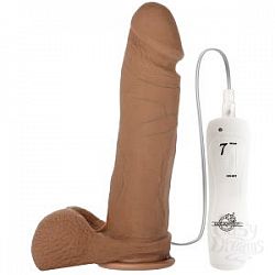     Realistic Cock UR3 Brown - 24 .