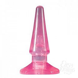 Розовая анальная пробка с вибропулей Passion Plug Розовая анальная пробка с вибропулей Passion Plug