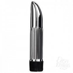 Миниатюрный серебристый вибратор Ladyfinger - 13 см. Миниатюрный серебристый вибратор Ladyfinger - 13 см.