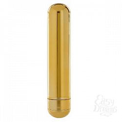 Золотистый вибратор PURE GOLD EXCITEMENT VIBE MEDIUM - 15 см. Золотистый вибратор PURE GOLD EXCITEMENT VIBE MEDIUM - 15 см.