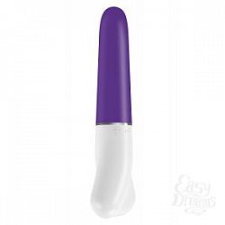 Ежевично-белый вибратор D1 с загруглённым кончиком - 16 см. Ежевично-белый вибратор D1 с загруглённым кончиком - 16 см.