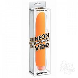 Оранжевый водонепроницаемый вибратор Neon Luv Touch Vibe - 19 см. Оранжевый водонепроницаемый вибратор Neon Luv Touch Vibe - 19 см.