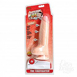 Фаллоимитатор на присоске с вибрацией - 15.2 см. Фаллоимитатор на присоске с вибрацией - 15.2 см.