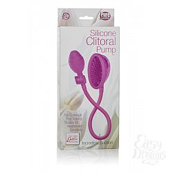   Silicone Clitoral Pump - Pink   