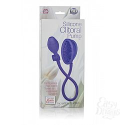   Silicone Clitoral Pump - Purple   