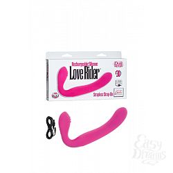      ReCNargeable Silicone Love Rider Strapless Strap-On
