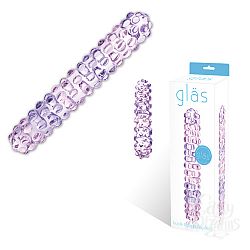    Purple Rose Nubby - 17.5 .