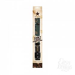 Виниловый кляп-шарик Kinky Camo на камуфлированных ремешках  Виниловый кляп-шарик Kinky Camo на камуфлированных ремешках
