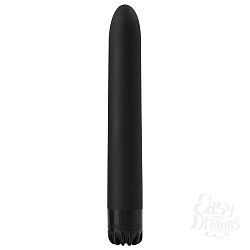 Чёрный классический вибратор CLASSIC VIBE BLACK MEDIUM - 18 см. Чёрный классический вибратор CLASSIC VIBE BLACK MEDIUM - 18 см.