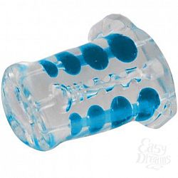 Стимулирующий мастурбатор с бусинками CyberSkin Double Pleasure Comfort Grip Stroker  Стимулирующий мастурбатор с бусинками CyberSkin Double Pleasure Comfort Grip Stroker